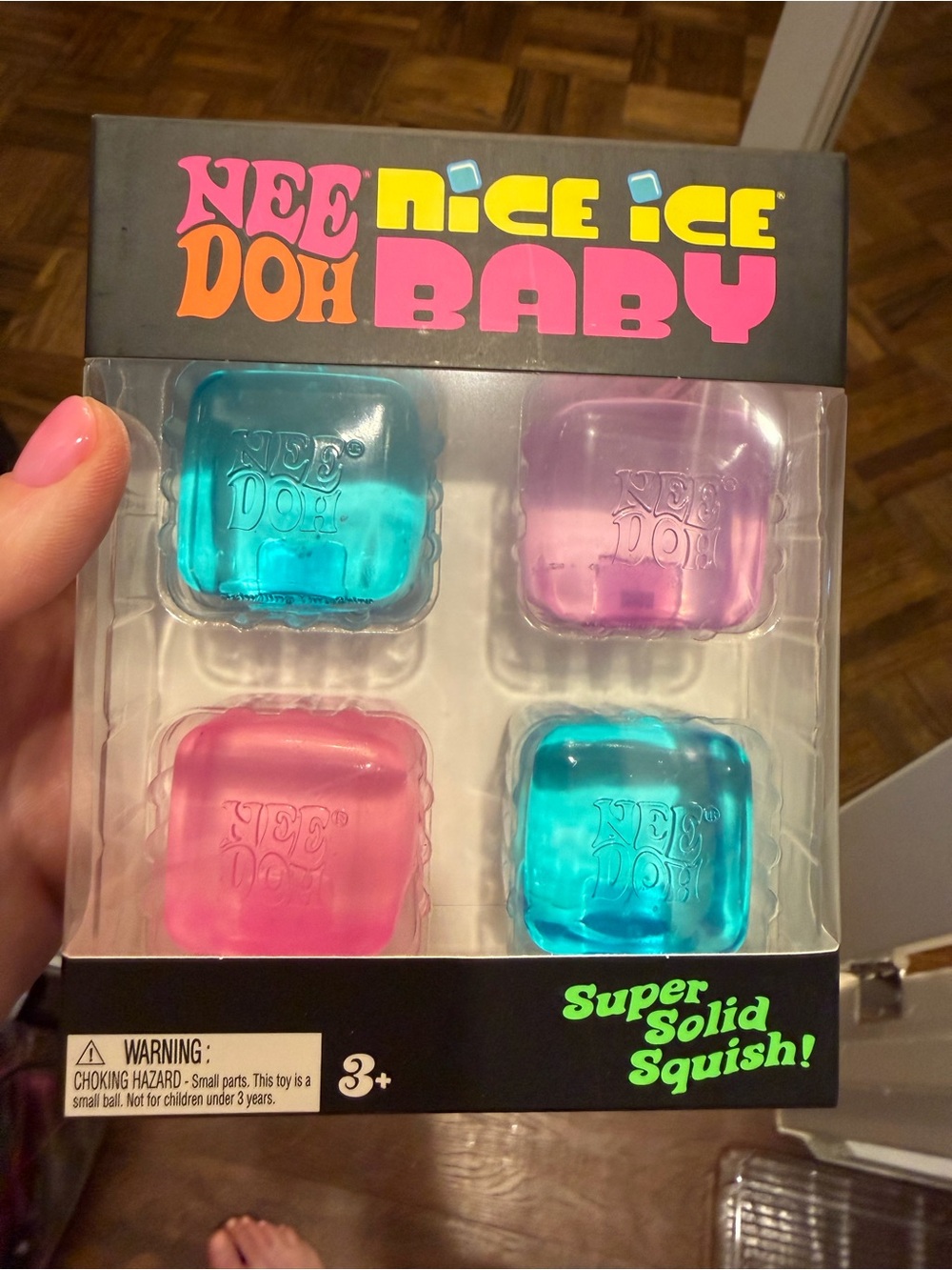 Nee Doh Nice Ice Baby Squishy Set - new and authentic